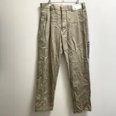 タグ付き未使用品 ユニクロ イージーケアツータックチノ ベージュ 79×76