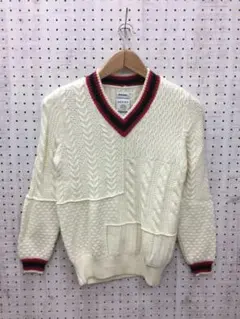 Y2K グッドガールvibes古着 DIESEL チルデンニットセーター