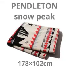 新品未使用 snow peak×PENDLETON タオルブランケット ベージュ
