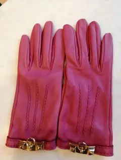 エルメス (Hermes) レザー手袋 トスカ