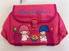 未使用品 リトルツインスターズ キキララ サンリオ ショルダーバッグ 通園バッグ