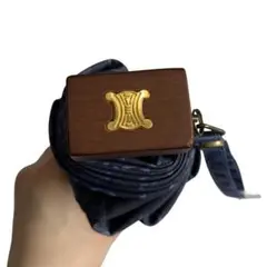【激レア】Celine マカダム 折り畳み傘 傘 ネイビー ゴールド