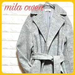 《mila owen》ミラオーウェン 高級ロングコート チェスターコート