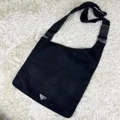 希少デザイン✨ プラダ ショルダーバッグ ナイロン ブラック 肩かけ可能