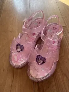 ☆中古　美品　サンダル　１９.０㎝星