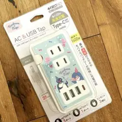 【新品未使用】ピングー×タキシードサム USB Type-C 付ACタップ