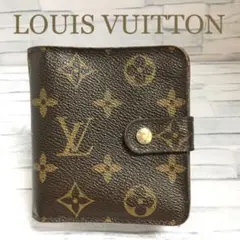 C ❽ LOUIS VUITTON ルイヴィトン モノグラム 折り財布 財布