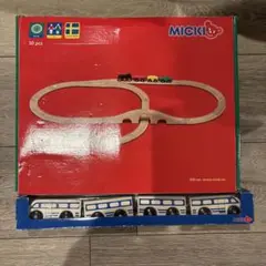 MICKI 木製列車セット 30ピース　新幹線セット