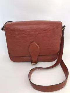 LOUIS VUITTON エピ カルトシエール ノワール ブラウン ショルダー