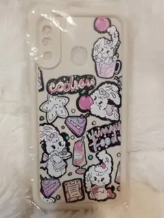 GALAXY ギャラクシー A20 スマホカバー スマホケース ピンクうさぎ