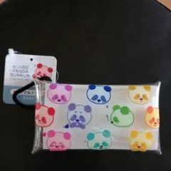 NIJIIRO PANDA RUNRUN クリアマルチケース Sサイズ