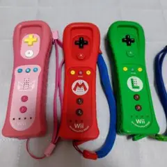 【動作確認済】Wiiリモコンプラス キャラクター3本セット