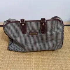 Kinloch Anderson ボストンバッグ チェック柄
