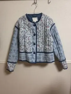 H&M 花柄キルティングジャケット　S 新品