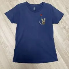 グラニフ ×レオレオニ　フレデリック　Tシャツ　ネイビー　SS