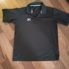 Mizuno ブラック ポロシャツ 半袖
