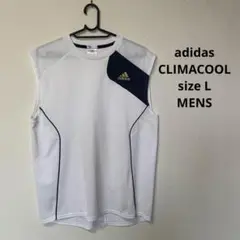 CLIMACOOL adidas サッカー　アンダーシャツ　Lサイズ　白