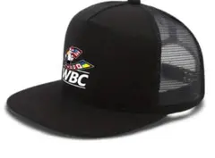 WBC ブラック スナップバックメッシュキャップ　　サイズフリー