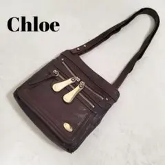 クロエ Chloe レディース ショルダーバッグ ワンショルダー ダークブラウン