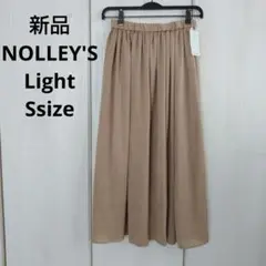 新品☆NOLLEY'S Light サテンスカート Sサイズ