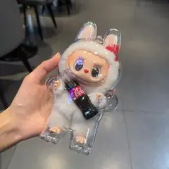 LABUBU ラブブ ケース 保護ケース コカ・コーラぬいぐるみ