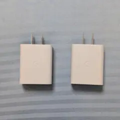 Google 30W USB-C Charger 充電器 2個セット 純正品