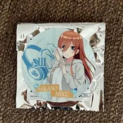 五等分の花嫁 BUBBLE JEWELRY アセテート缶バッジ 三玖