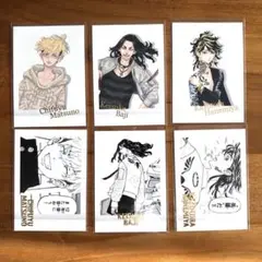 東京リベンジャーズ　EXHIBITION 原画展　ぱしゃこれ　6枚セット