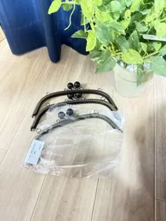 【新品未使用】口金がま口3個セット