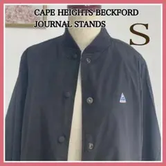 CAPE HEIGHTS ケープハイツ ジャケット アウターノーカラー S 黒