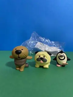 デコレ　おさんぽ　ヒゲペン　シワンコフ　ヒゲラッコ