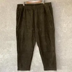 【UNIQLO】ユニクロ（XL）コーデュロイロングパンツ＊ウエスト紐＊ストレッチ