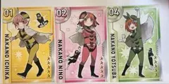 五等分の花嫁 戦隊大失格 イラストカードセット