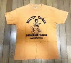 90s ダブルワークス　DUBBLEWORKS Tシャツ Mサイズ オレンジ