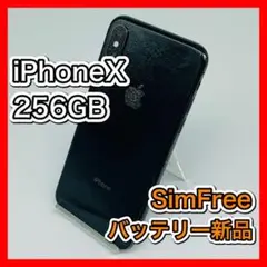 iPhone X Space Gray 256 GB SIMフリー 237