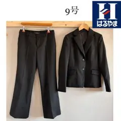 美品！はるやま×ViVi 黒パンツスーツ9号