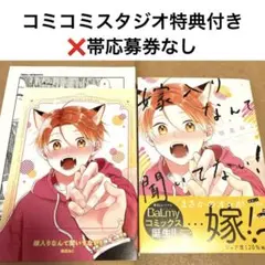 嫁入りなんて聞いてない ! 師走ねこ　コミコミスタジオ　小冊子　特典　ペーパー