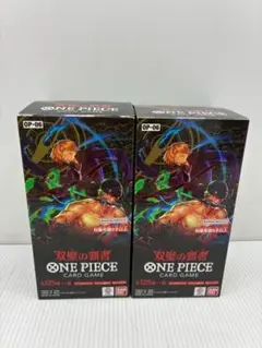 ワンピースカードゲーム 双璧の覇者 OP-06 テープ付き 未開封 2BOX