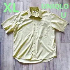 UNIQLO U 半袖シャツ XL イエロー
