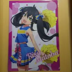 アイドルマスター　的場梨沙　クリアファイル　アニメイト