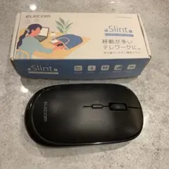 【ジャンク】ELECOM Slint Bluetoothマウス ブラック
