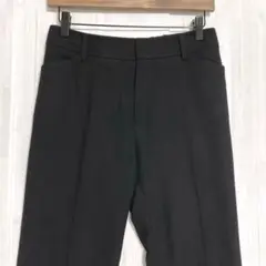 エッシュ　センタープレス アンクルパンツ　ウエストゴム　黒　40 / L