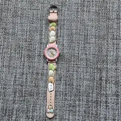 すみっこ☆キッズ腕時計☆ ピンク系　約21cm