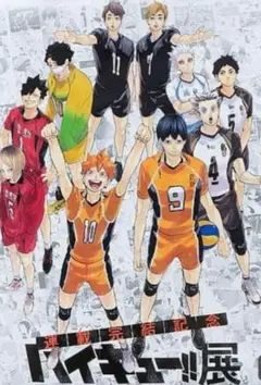 未開封 ハイキュー B2 ポスター キービジュアル 原画展 東京
