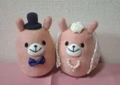 うさぎのウェディングドール