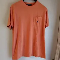 Brooks Brothers オレンジ Tシャツ サイズM