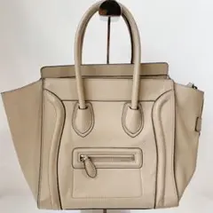 CELINE セリーヌ ラゲージ ハンドバッグ カーフスキン