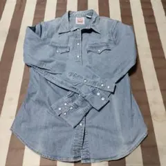 LEVI STRAUSS デニムシャツ サイズ3 テーラードフィット