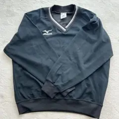 Mizuno ブラック Vネック 長袖 S
