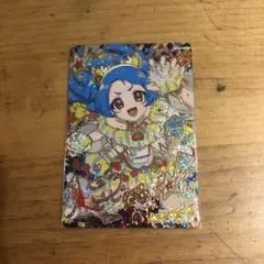 ひみつのアイプリ　ビビ　サインカード　アニマルバズリウムタイガー